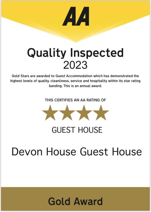 Devon House Guest House Paignton Exterior foto